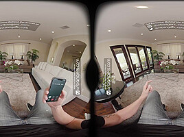 VR Bangers Stepmom Teach Stepdaughter How to Fuck in VR Porn