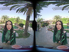 VR Conk brunette fucking cosplay Hela parody POV in VR Porn