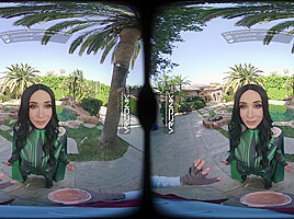 VR Conk brunette fucking cosplay Hela parody POV in VR Porn