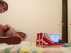 Vans Sk8 High Shoes Love Kiss Lick Sniff Passion Fuck Fetish 2
