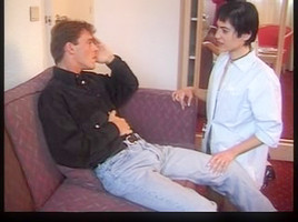 Vintage French porno with a hot brunette nurse