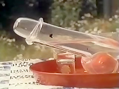 Vintage Outdoor Threesome Sex
