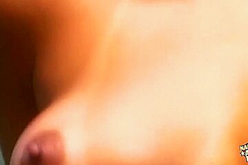 Vintage Vacation Scene With A Horny Couple Fucking In The Open For Everyone To See