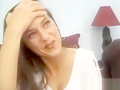 Vintage interracial ffm with assfucked euro