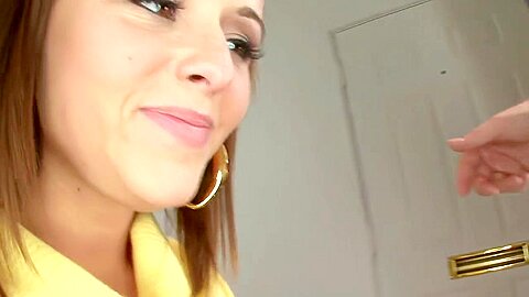 Violet, Cute teen 18+ Devours Cock And Eats Two Loads Of Cum