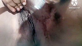 Virgin Teel Girl Shave Her Wet Hairy Pussy