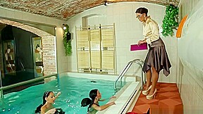 Wacky Wetlook Freaks Take A Dip