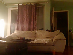 Walking around naked at home
