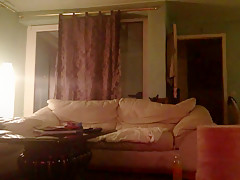 Walking around naked at home
