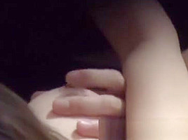 Watched asian gets licked