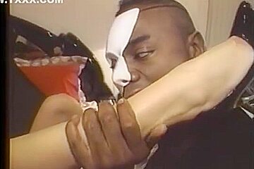 Winsome buxomy latino mature lady in cumshot XXX scene