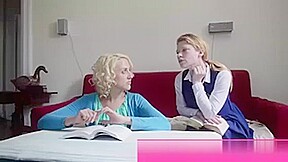 Young Amateur Mormon Lesbian Companions Lick Pussy