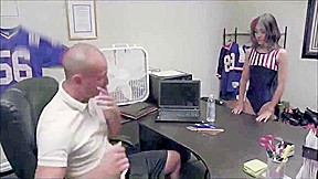 Young Little Virgin Asian teen 18+ Cheerleader Fucked By Coach For Roster Spot
