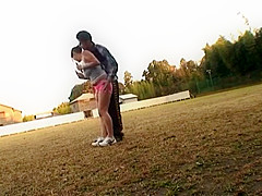 Yuka Nishii Hot Asian babe has outdoor sex