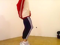 adidas fetish self fucking