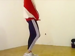 adidas fetish self fucking