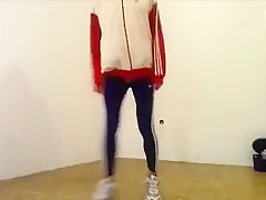 adidas fetish self fucking