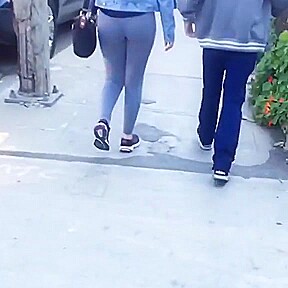 another nice ass in grey