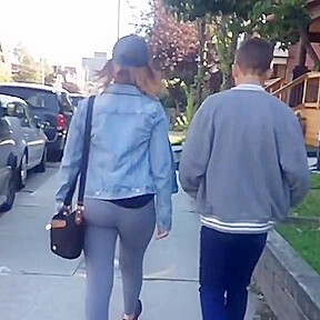 another nice ass in grey