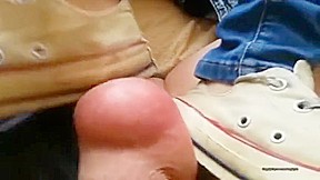 ball crushing shoejob