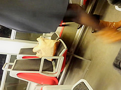 black sexy dans le RER D