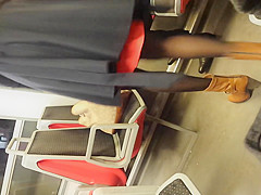 black sexy dans le RER D