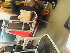 black sexy dans le RER D