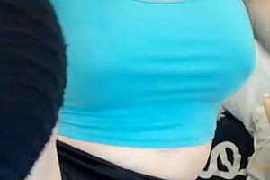 blonde t-girl Plays Her biggest moist dick