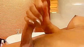 busty shemale masturbation