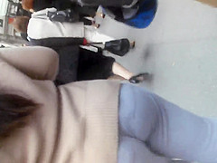 butt and cheeks under sweats