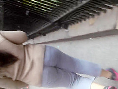 butt and cheeks under sweats