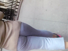 butt and cheeks under sweats