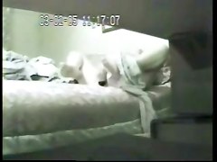 catches my Step mom with her best dildo