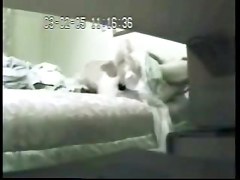 catches my Step mom with her best dildo