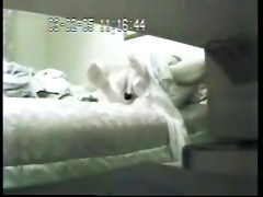 catches my Step mom with her best dildo