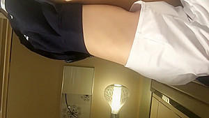 chinese bitch girl friend blowjob Black stockings Sailor suit