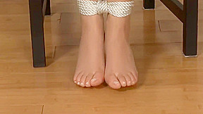 clear duct tape gag seals her stuffed mouth