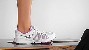 cock crush sneakers