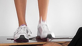 cock crush sneakers