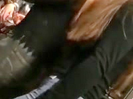college girl ass jeans