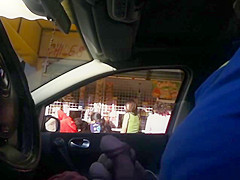 double flashing in the car 2
