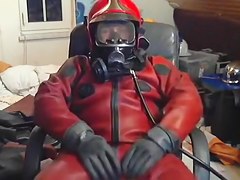 dry suit wank
