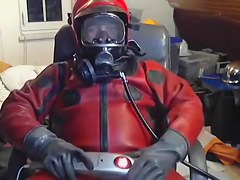 dry suit wank