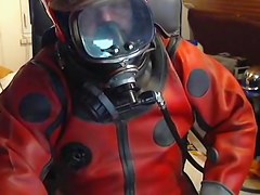 dry suit wank