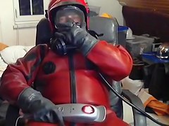 dry suit wank
