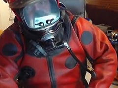 dry suit wank