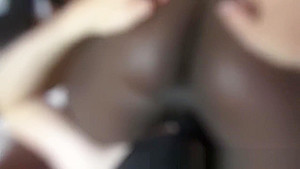 french interracial fetish , face sitting, cum swallow and surprise creampie