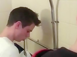 fuck in restroom school