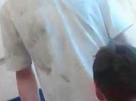fuck in restroom school