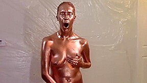 gold messy